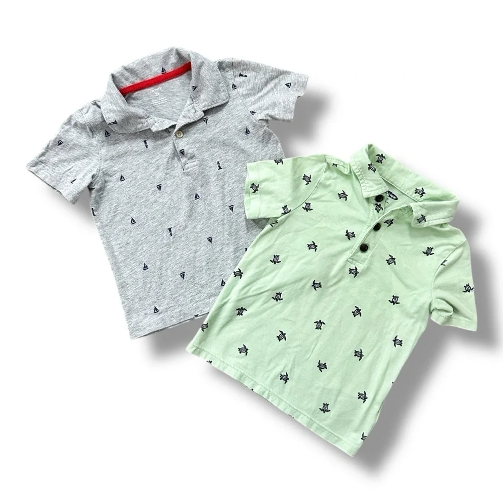Old Navy | Bundle of Toddler Polo Shirts (3T) 🐢